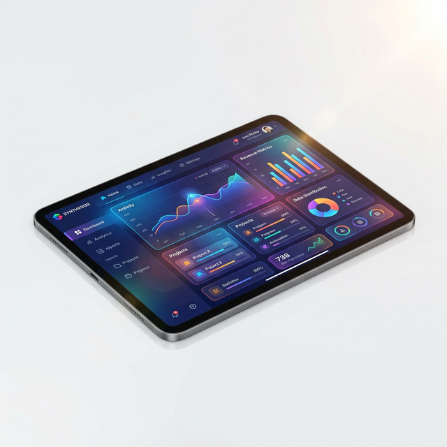 React Interface Tablet